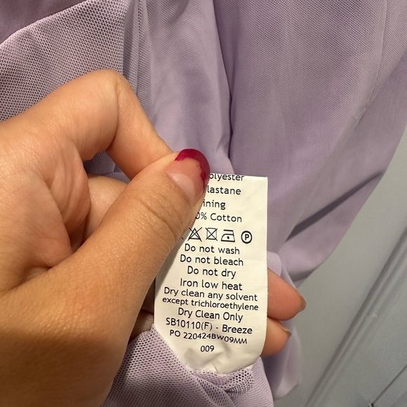 House of CB Breeze Orchid Satin Corset Maxi Dress - Picture 16 of 16